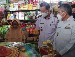 Pantau Pasar Sumpang, Wali Kota Parepare Temukan 3 Jenis Komoditi Bapok Alami Kenaikan