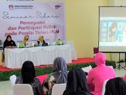 KPU Sidrap Gelar Seminar Sehari Bahas Partisipasi Politik Perempuan di Pemilu 2024