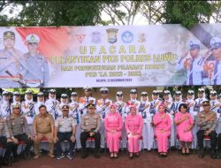 Kapolres Luwu Lantik Anggota PKS Angkatan IV dan Kukuhkan Dewan Kerja PKS Tahun 2022-2023
