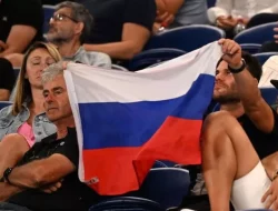 Tenis Australia Terbuka Melarang Bendera Rusia dan Belarusia Masuk Turnamen