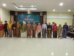 Makna Jaga Toleransi, Upacara HAB-77 Jajaran Kemenag Sulsel Kenakan Baju Adat Nusantara