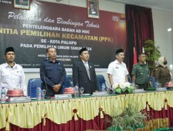 Firmanza DP Hadiri Pelantikan 45 Panitia Pemilihan Kecamatan se-Kota Palopo