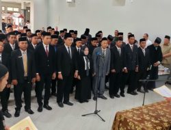 Ketua KPU Pinrang Lantik 60 Orang PPK Terpilih 