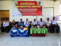 Resmikan Baruga RJ Desa Bontokanang, Kajari Takalar: Jangan Disalahgunakan