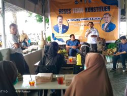Ciptakan Suasana Keakraban, Tasming Hamid Gelar Reses di Warkop