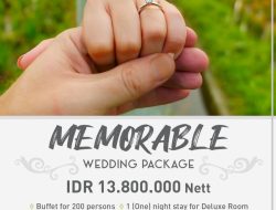 Hotel Whiz Prime Sudirman Tawarkan Paket Wedding Berhadiah Emas