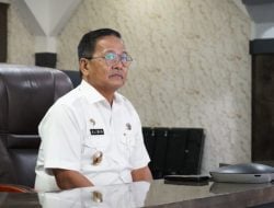 Wabup Pinrang Ikuti Rakor Inspektur Daerah Seluruh Indonesia Secara Virtual