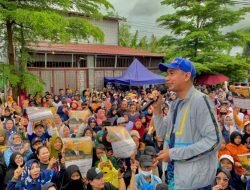 Ribuan Warga Tamalate Tumpah Ruah di Jalan Sehat Anak Rakyat, Dukungan Rudianto Lallo Maju di Pilwalkot Makassar Menggema
