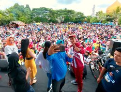 Pecah! Puluhan Ribu Warga Hadiri Jalan Sehat Anak Rakyat, Rudianto Lallo: Terima Kasih Warga Biringkanayya