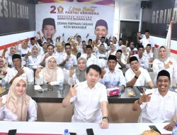 Meriahkan HUT ke-15, Gerindra Makassar Gelar Aksi Sosial Bersama Pengurus