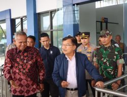Disambut Bupati Luwu, JK Tinjau Progres Pembangunan Smelter PT BMS di Bua