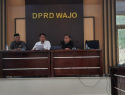 DPRD Wajo Gamang Gelar RDP Perjalanan Dinas Bappelitbangda Tahun 2021