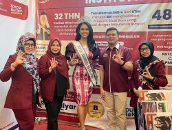 Putri Indonesia Tita Kamila Kunjungi Stand IBK Nitro di Pameran Pendidikan LLDIKTI Wil IX