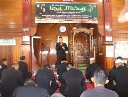 Pesan Penting Danyon Ichsan di Peringatan Isra dan Miraj di Masjid Mako Brimob Bone