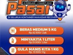 Pemkot Makassar Gelar Operasi Pasar, Ada 15.300 Paket Dijual ke Warga