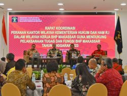 13 Kanwil Kemenkumham Regional Indonesia Timur dan Tengah Siap Dukung Tusi BHP Makassar