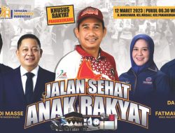 Ketua YARI Sukarno Lallo: 20 Ribu Warga Panakkukang Bakal Hadiri Jalan Sehat Anak Rakyat