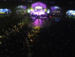 Ribuan Warga Antusias Ikuti Hiburan Rakyat Anak Kampung APT di Soppeng