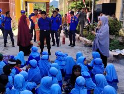 Puluhan Anak TK Serbu Kantor Damkar Enrekang
