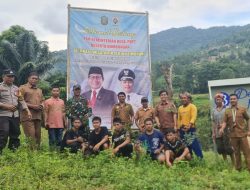 Peringati Hari Desa Asri Nusantara, Pemdes Kaleko’mara Tanam 1000 Pohon