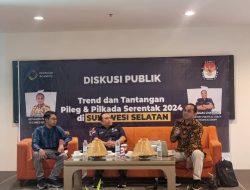 Diskusi Publik Politician Academy, KPU Sulsel Ajak Parpol Kawal Pemilu 2024 Aman dan Jurdil