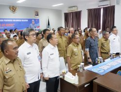 BNNP Sulsel Menghadiri Kegiatan Gema War On Drugs Menyanyikan Lagu Mars Anti Narkotika Secara Virtual