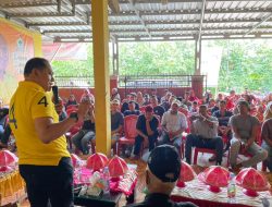 Warga Kelurahan Parangbanoa Galang Suara Menangkan HBK LBK di Pemilu 2024