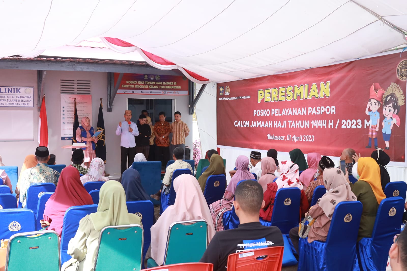 Permudah Layanan Paspor CJH, Imigrasi Makassar Dirikan Posko Haji