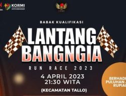 Dispora Makassar Siap Lantang Bangia Run Race