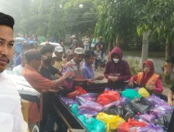 119 Community Berbagi Sembako, Salurkan kepada 300 Tukang Becak