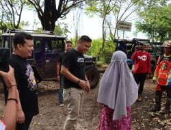 Polres Gowa Gandeng IOF Salurkan Paket Sembako ke Desa Terpencil