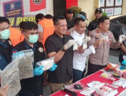 Gelar Operasi Selama Sebulan, Satreskoba Polrestabes Makassar Amankan Delapan Pelaku
