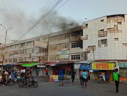 Ruko Tekstil di Pasar Sentral Kembali Terbakar