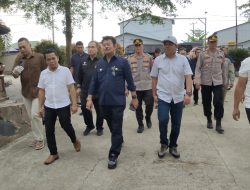 Kapolres Sidrap Kawal Mentan SYL Kunjungi PT Buls