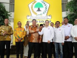 Partai Perindo & Golkar Bahas Koalisi Besar, HT – Airlangga Sepakat Lanjutkan Program Pembangunan Jokowi