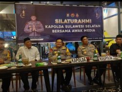 Kapolda Sulsel Silaturahmi dan Bukber dengan Awak Media