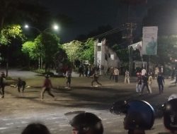 Demonstrasi di Depan Kampus UNM Berujung Bentrok, Polisi Tangkap Dua Pedemo