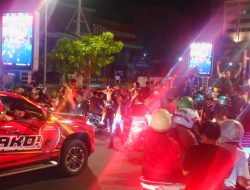 Rayakan Kemenangan, Ribuan Suporter PSM Tumpah Ruah di Jalan