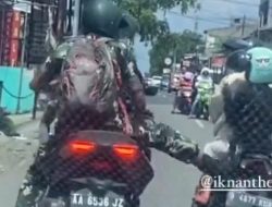 Kabar Terbaru TNI Penendang Motor Ibu-ibu di Jalan