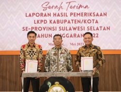 Bantaeng Kembali Raih WTP 2022, Ilham Azikin: Akan jadi Potret Pemerintah Pusan dan Investor