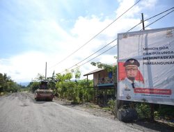 Wujudkan Sulsel Tekoneksi, Pemprov Kerjakan Ruas Jalan Menuju Pelabuhan Penyeberangan Danau Matano – Nuha