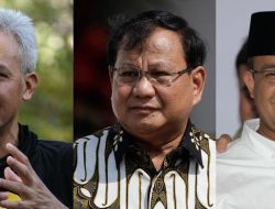 Prabowo Paling Dikenal dan Disukai Ketimbang Ganjar dan Anies