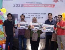 Bosowa Berlian Motor Gandeng Mitsubishi Motors Gelar Partshop Business Meeting 2023