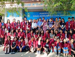 Disambut Hangat, Mahasiswa UKI Toraja Antusias Kunjungi Radio Peduli Pemkot Parepare