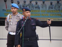 Hadiri Apel Sinergitas TNI-Polri Di Mapolres Bone, Ini Kata Danyon Ichsan