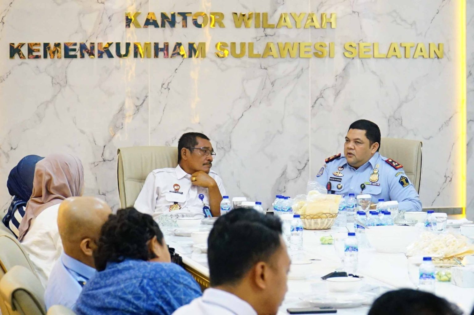 Kakanwil Kemenkumham Sulsel Terima Kunjungan Studi Tiru Kanim Soekarno ...