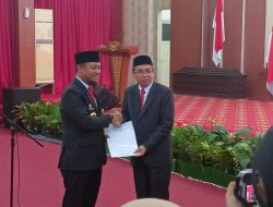 Gubernur Sulsel Lantik Kepala Kanreng IV BKN Makassar Baru