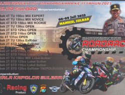 HUT Bhayangkara, Polda Sulbar Gelar Road Race 2023