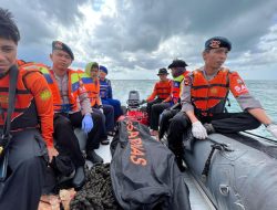 Dua Hari Pencarian, Tim SAR Gabungan Berhasil Temukan Jasad Korban Tenggelam Di Perairan Bajoe