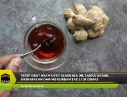 Resep Alami Obati Asam Urat dari Dokter Zaidul Akbar